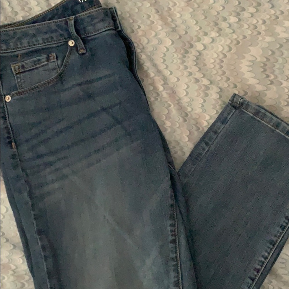 Mossimo denim  mid-rise straight 14/32S